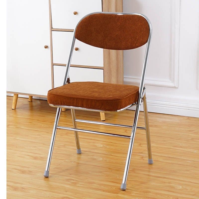 折りたたみ椅子 なめらかレザー調折りたたみチェア