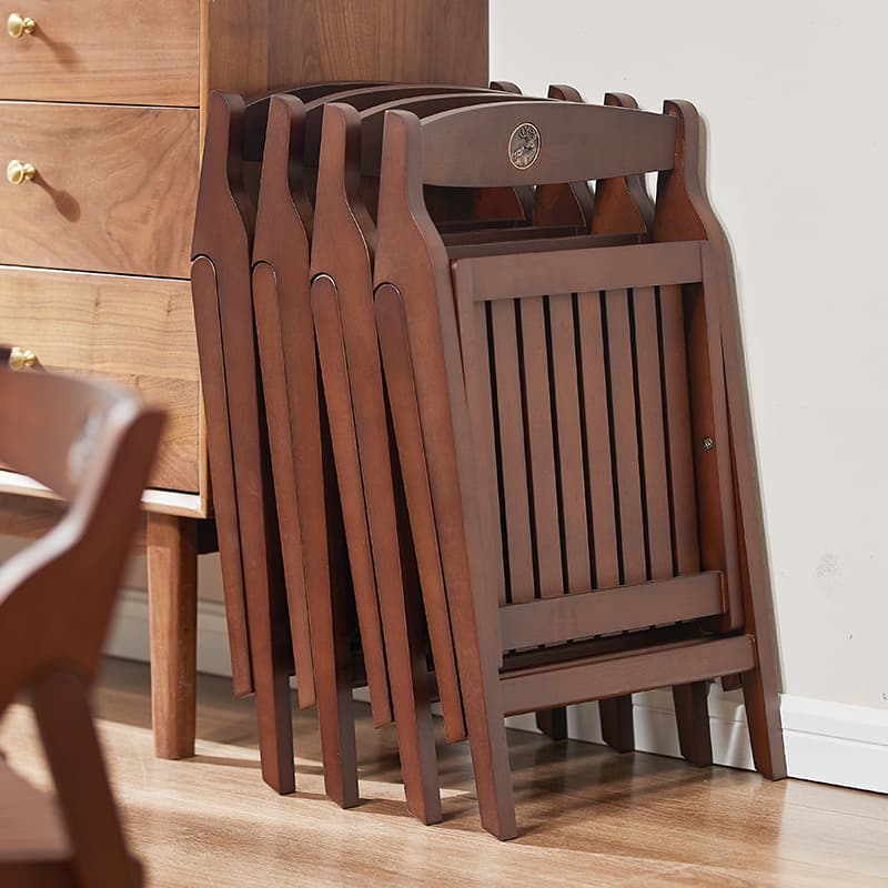 折りたたみ椅子和風デザイン 折りたたみ椅子 スリム収納