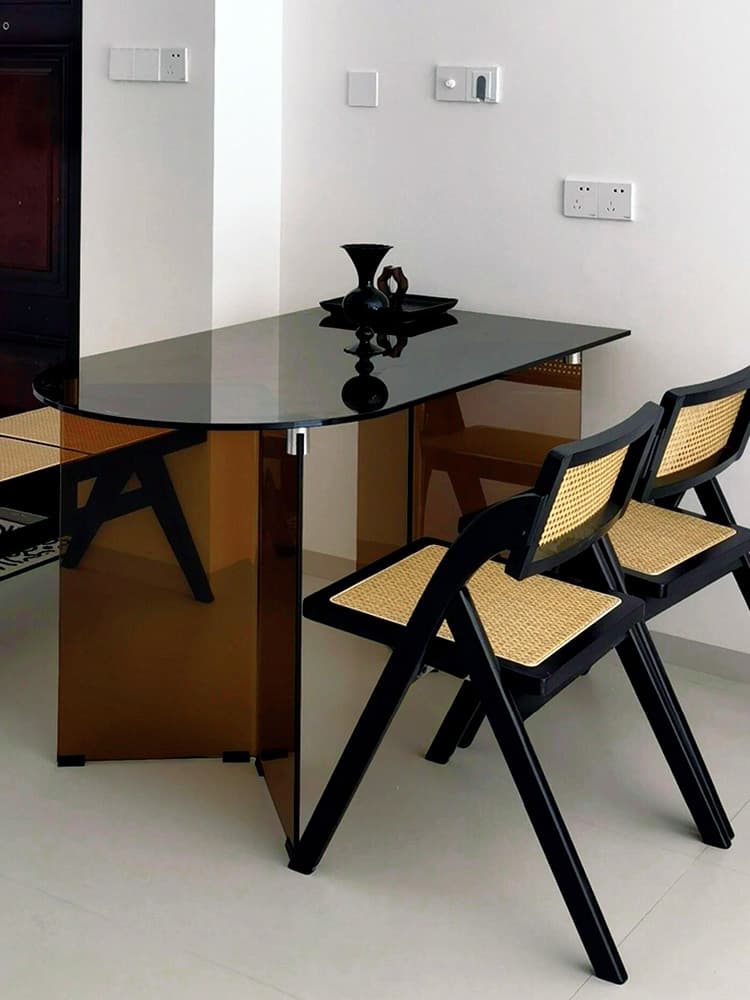 折りたたみ椅子 和風メッシュ折りたたみ椅子