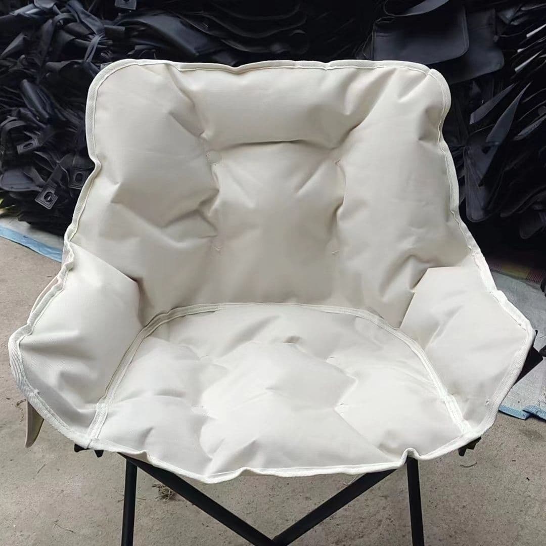 折りたたみ椅子 ふかふかクッション折りたたみキャンプチェア