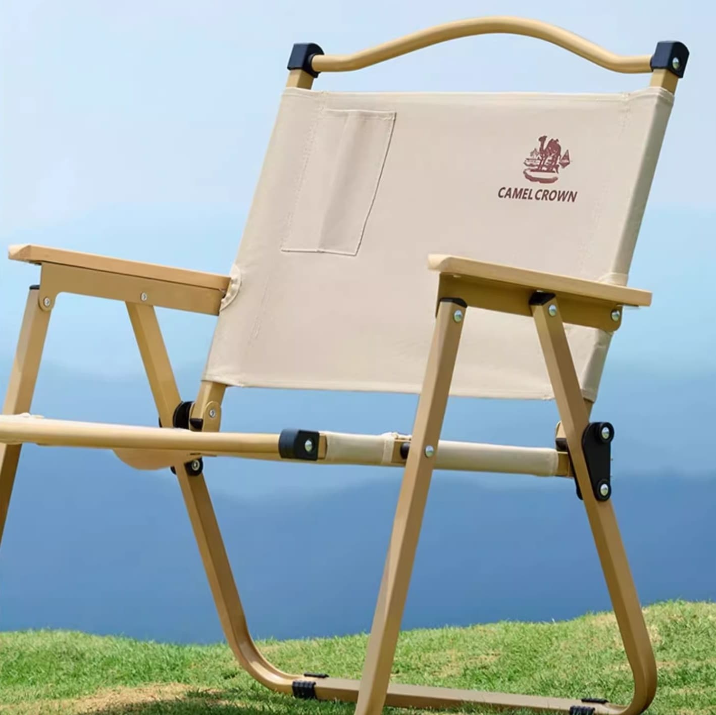 折りたたみ椅子 多層構造 キャンプ用ローチェア