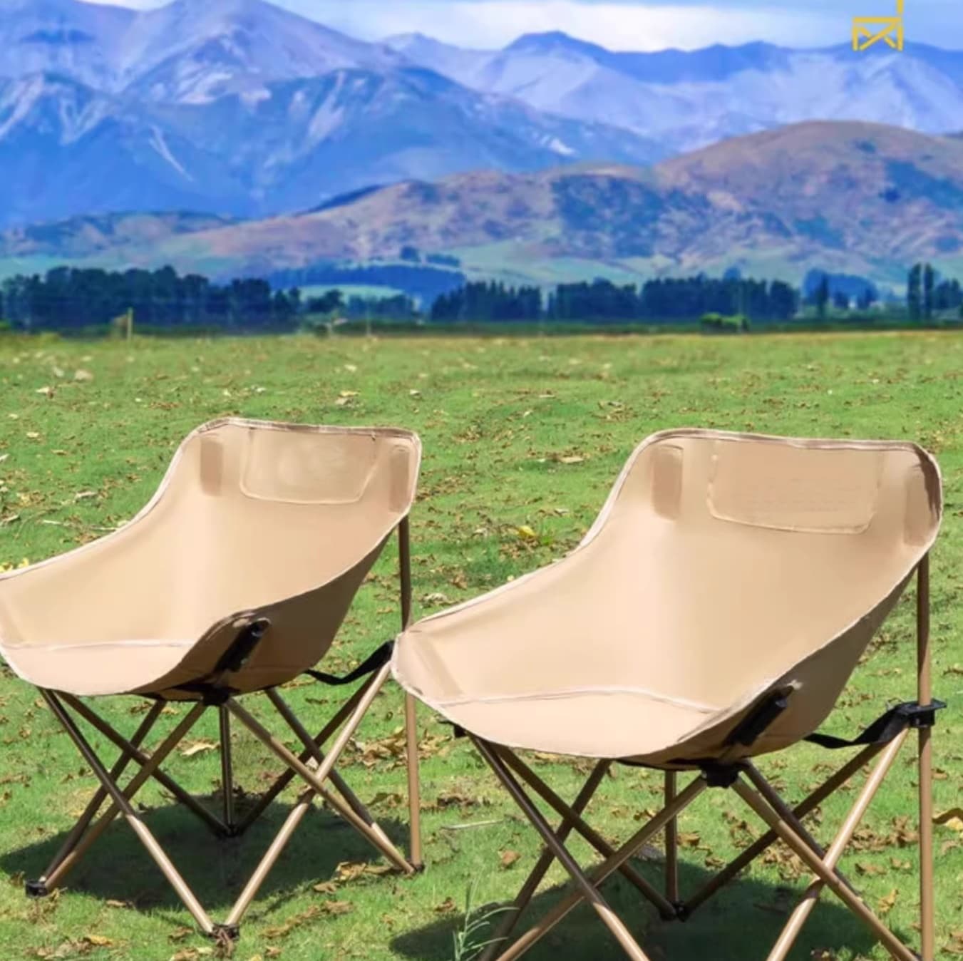 折りたたみ椅子 リラックス野外折りたたみチェア