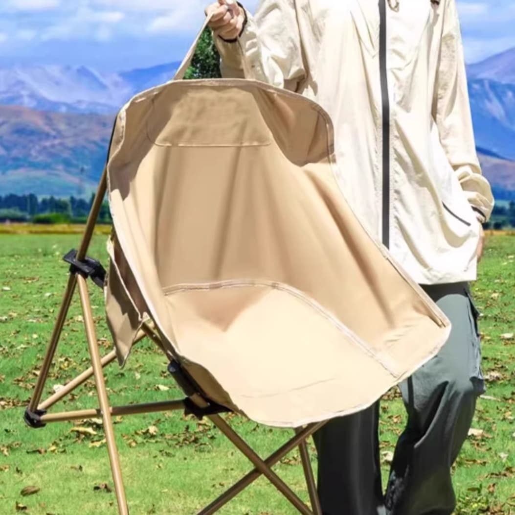 折りたたみ椅子 リラックス野外折りたたみチェア