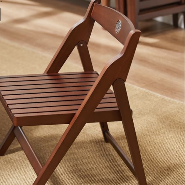 折りたたみ椅子和風デザイン 折りたたみ椅子 スリム収納