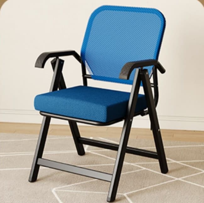 折りたたみ椅子 三角構造折りたたみ事務椅子