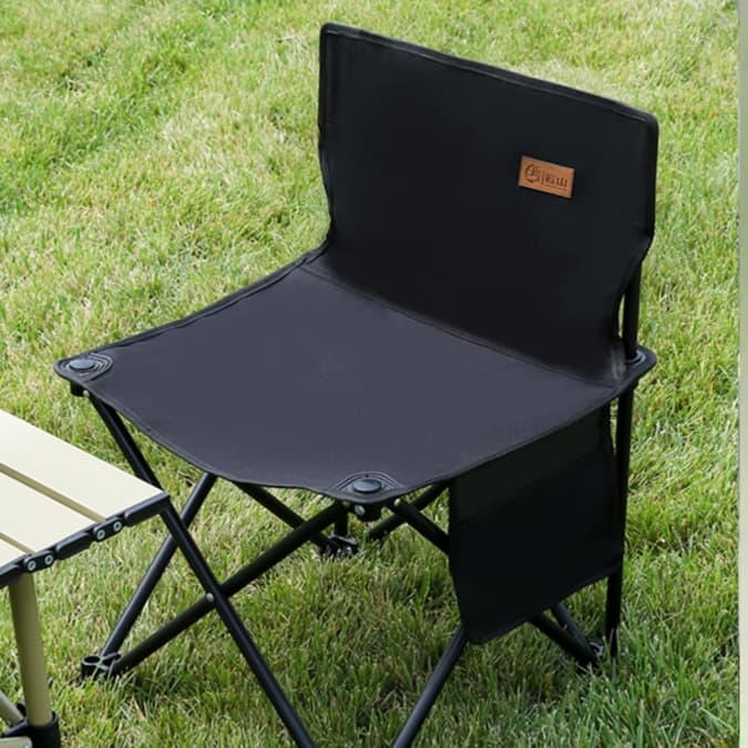 折りたたみ椅子 軽量コンパクト 背もたれ付き アウトドアチェア