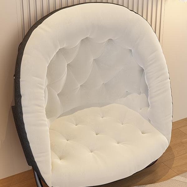 折りたたみ椅子 ふんわりまるまる座椅子