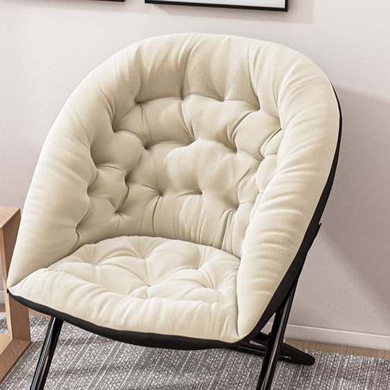 折りたたみ椅子 ふんわりまるまる座椅子