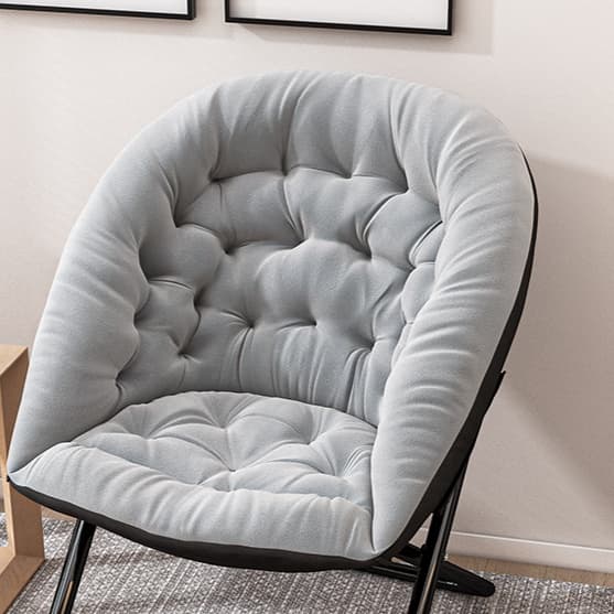 折りたたみ椅子 ふんわりまるまる座椅子