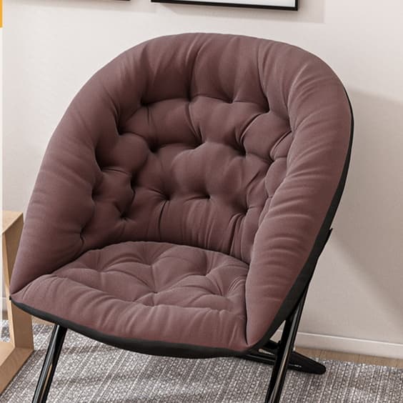 折りたたみ椅子 ふんわりまるまる座椅子