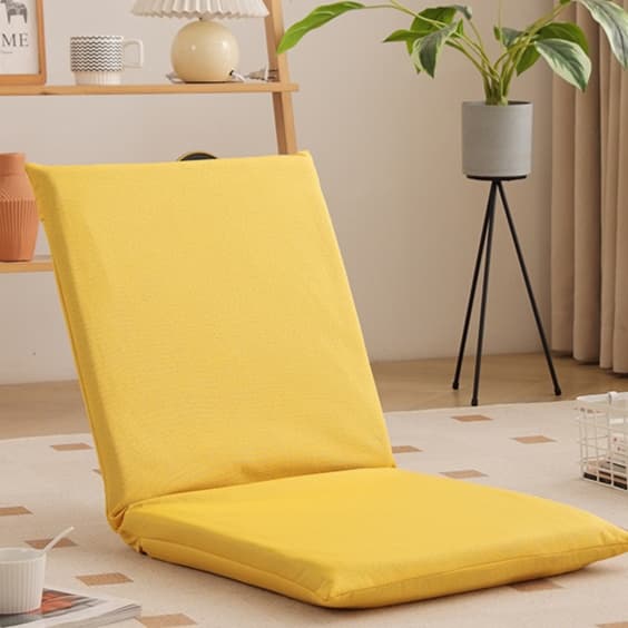 折りたたみ椅子 和風コンパクト座椅子 床に優しい軽量設計