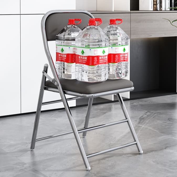 折りたたみ椅子 レザー 柔らか素材