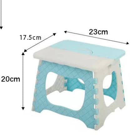 折りたたみ椅子 コンパクトに収納できる持ち運び便利な踏み台