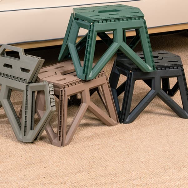 折りたたみ椅子 コンパクト収納 軽量折りたたみスツール