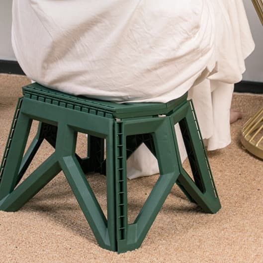 折りたたみ椅子 コンパクト収納 軽量折りたたみスツール