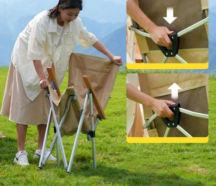 折りたたみ椅子 折りたたみ椅子 多機能リクライニングアルミ椅子