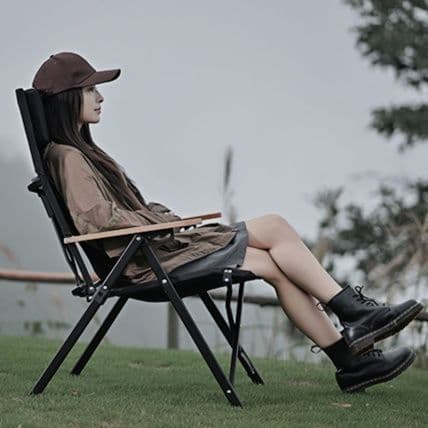 折りたたみ椅子 多角度リクライニング折りたたみ椅子