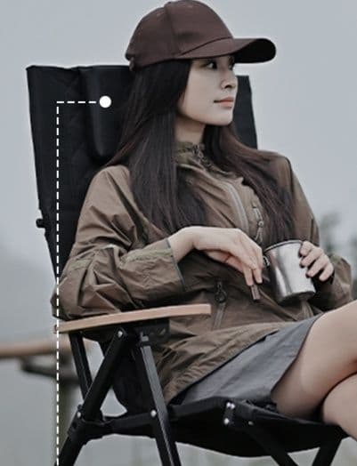 折りたたみ椅子 多角度リクライニング折りたたみ椅子
