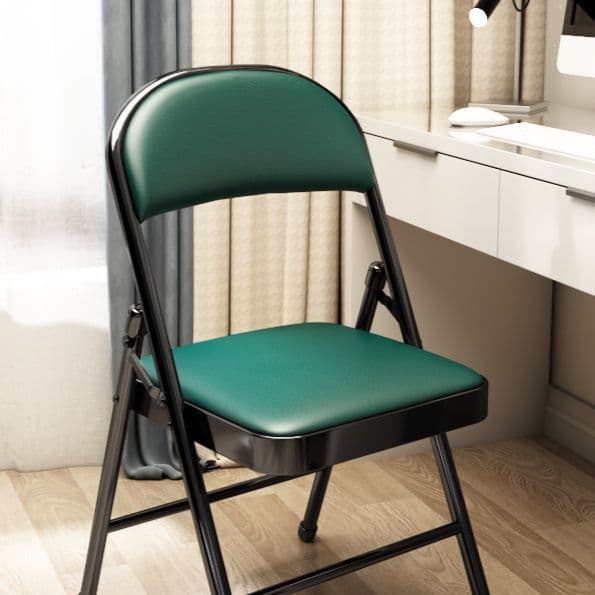 折りたたみ椅子 スマート快適クッション折りたたみ椅子 ファブリック張り