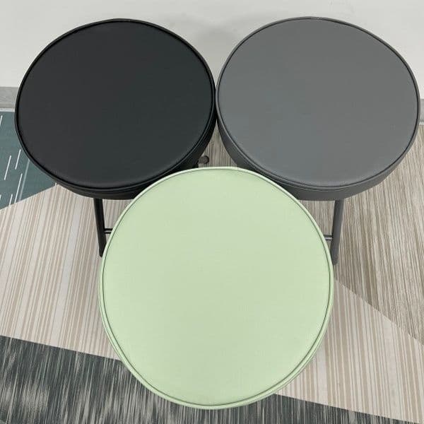 折りたたみ椅子 まるみ丸座クッション折りたたみスツール