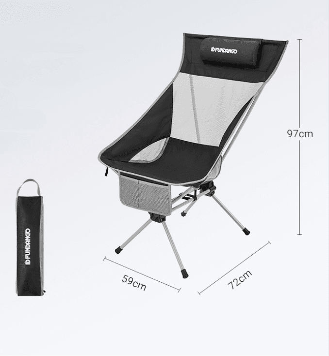 折りたたみ椅子 ハイバック耐荷重折りたたみチェア