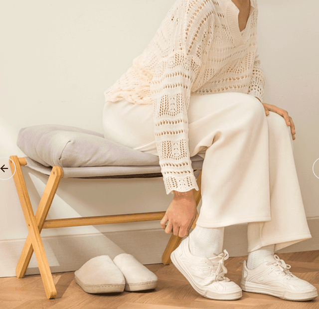 折りたたみ椅子 ファブリック張り 多機能折りたたみスツール