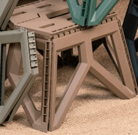 折りたたみ椅子 コンパクト収納 軽量折りたたみスツール