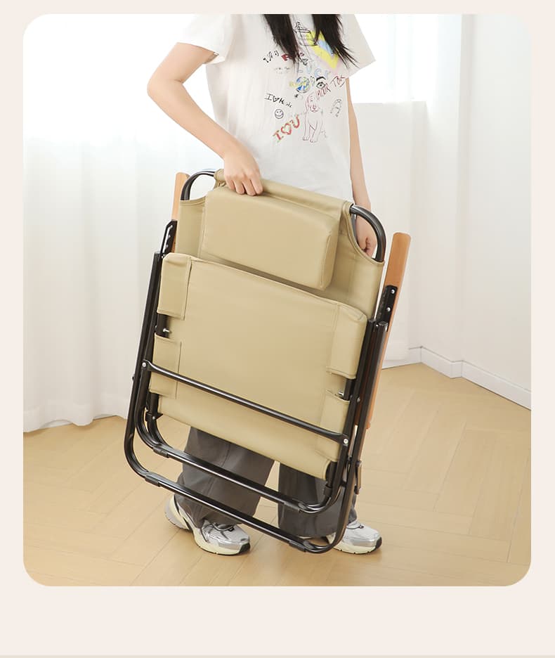 折りたたみ椅子 高級リラックス折りたたみチェア