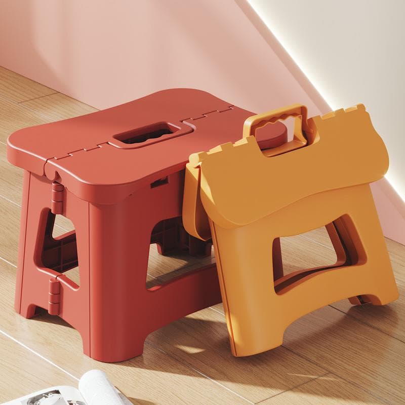 折りたたみ椅子 コンパクト収納できる携帯用ステップ椅子