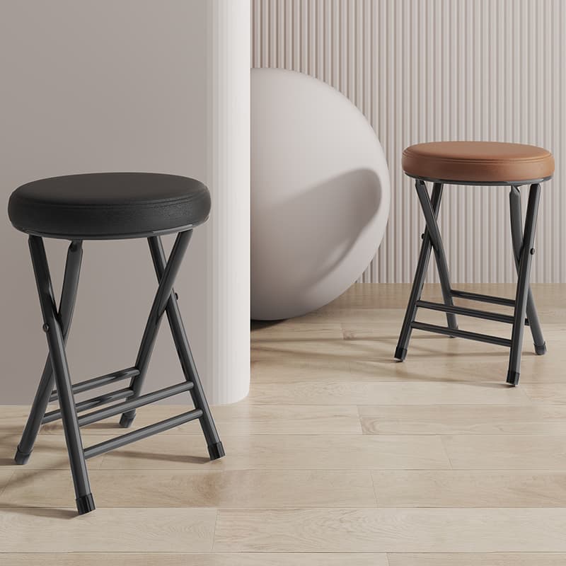 折りたたみ椅子 スマート収納折りたたみ丸椅子