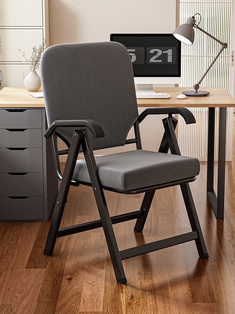 折りたたみ椅子 三角構造折りたたみ事務椅子