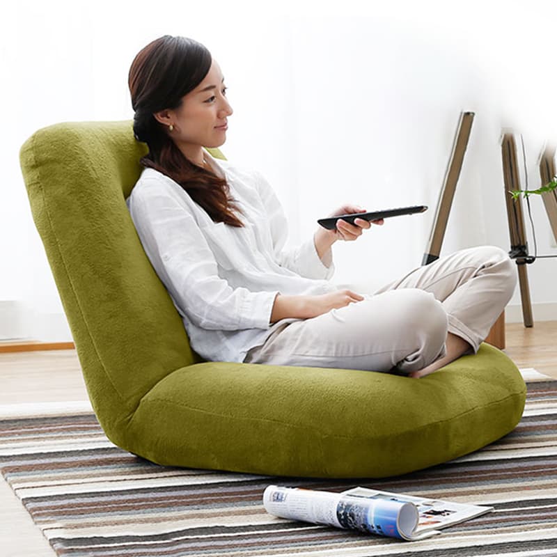 折りたたみ椅子 もこもこ座椅子リラックス