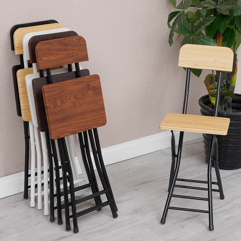 折りたたみ椅子 美木折り木製椅子