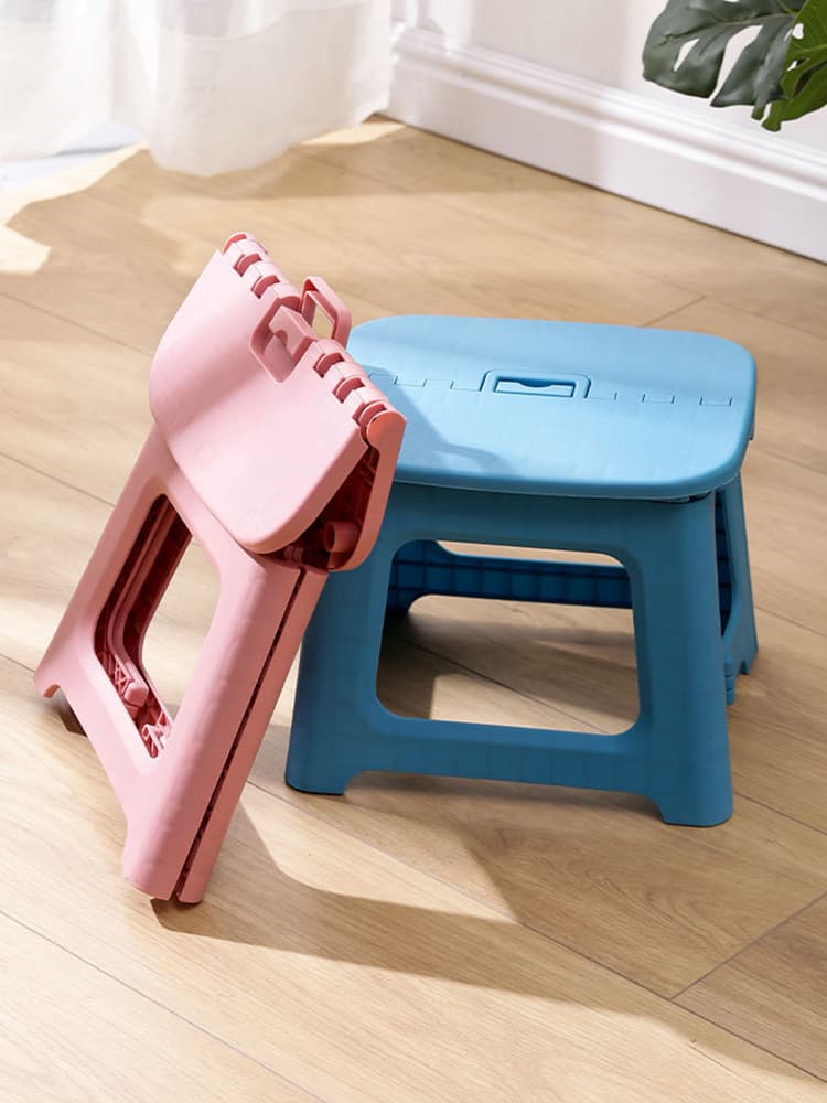 折りたたみ椅子 コンパクト収納踏み台椅子