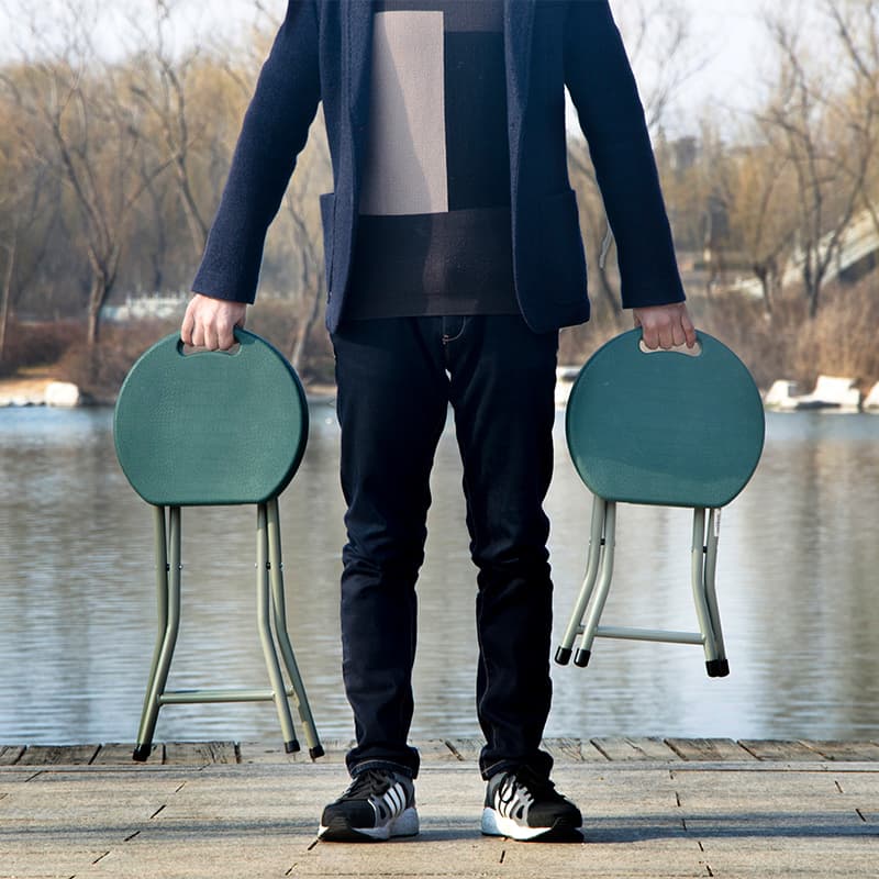 折りたたみ椅子 ポケッタブル 楽らく椅子