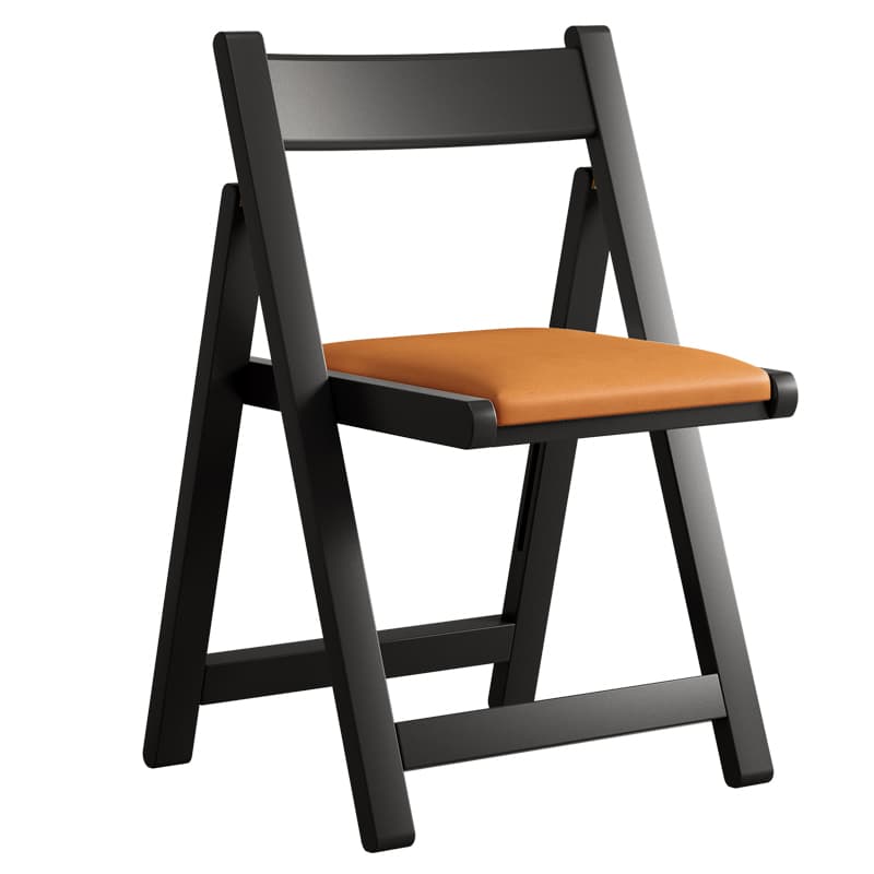 折りたたみ椅子 北欧風シンプル折りたたみ木製チェア