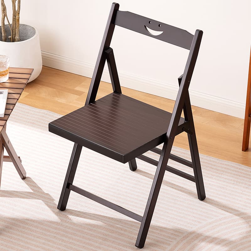 折りたたみ椅子 やさしい笑顔の木製折りたたみ椅子