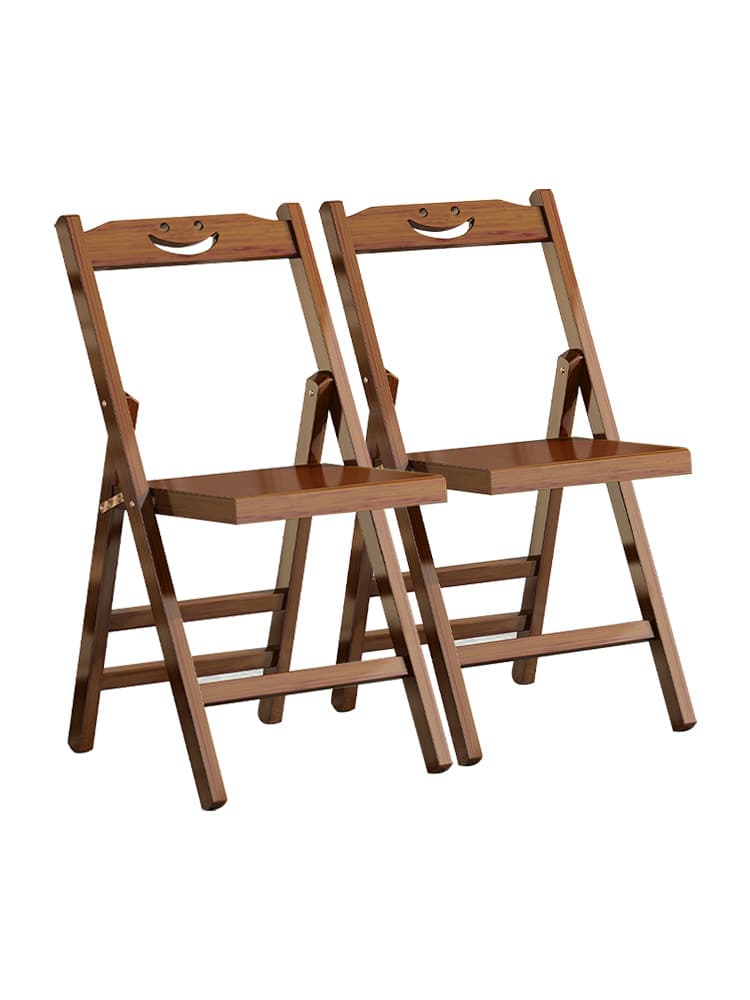 折りたたみ椅子 にこにこ木製折りたたみチェア