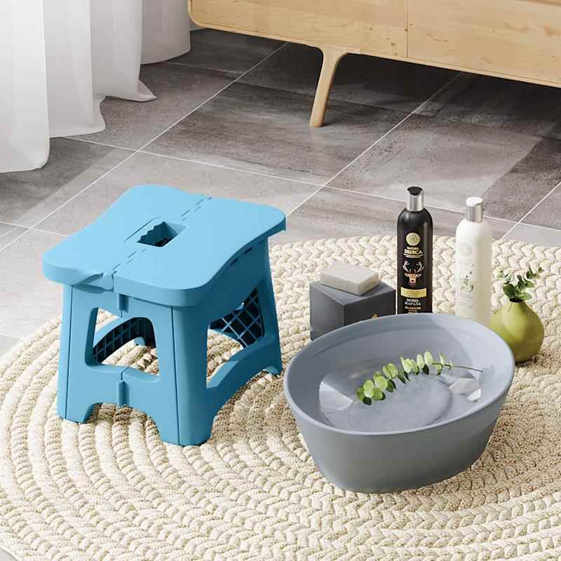 折りたたみ椅子 コンパクト収納できる携帯用ステップ椅子