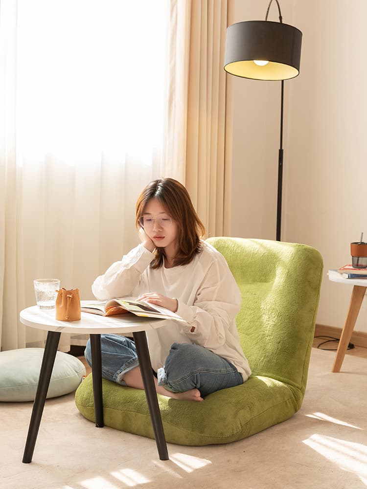 折りたたみ椅子 もこもこ座椅子リラックス