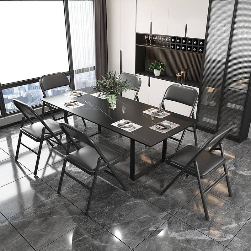 折りたたみ椅子 しなやかレザー折りたたみチェア