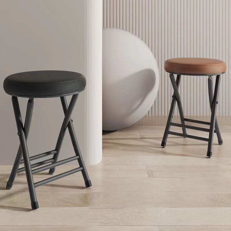 折りたたみ椅子 シンプル スツール 丸椅子 折りたたみ