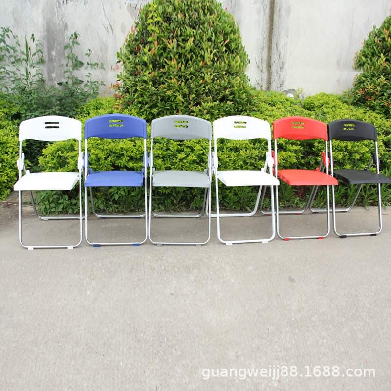 折りたたみ椅子 コンパクト机付きプラスチック