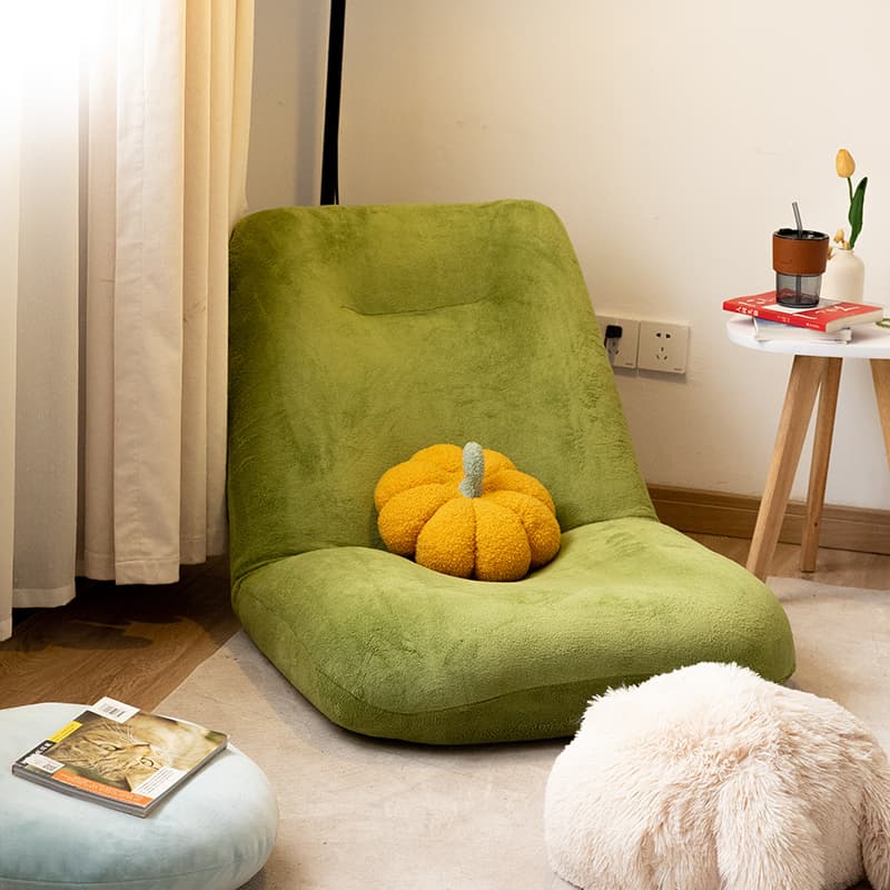 折りたたみ椅子 もこもこ座椅子リラックス