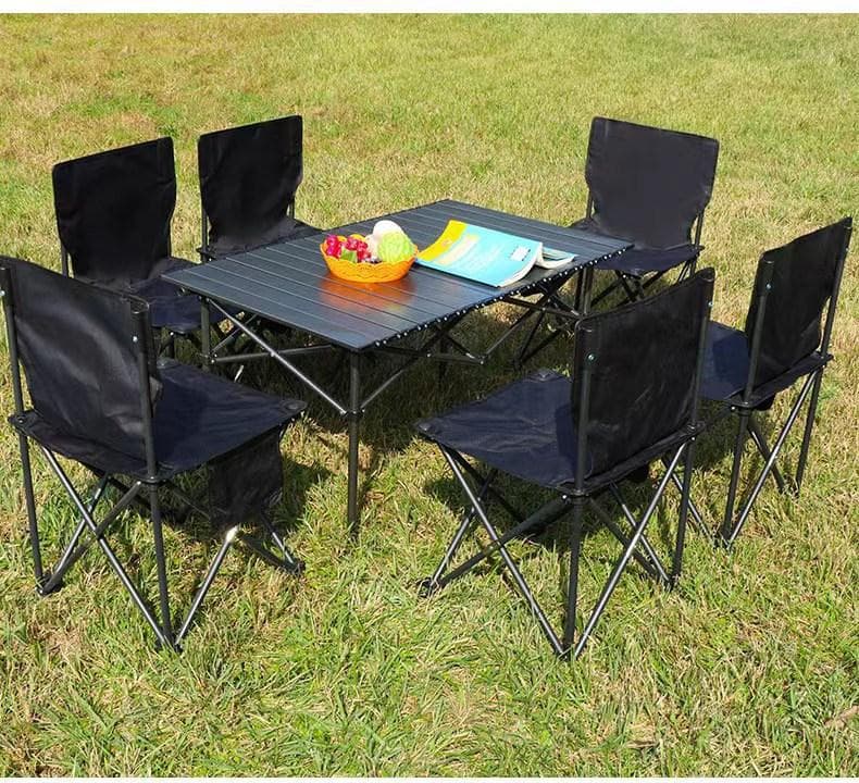 折りたたみ椅子 アウトドア軽量コンパクト折りたたみテーブル＆チェアセット