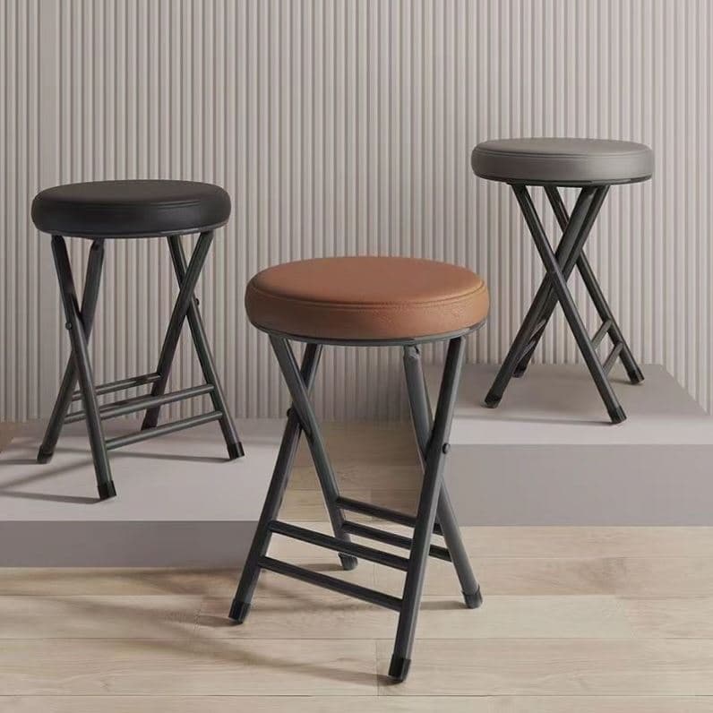 折りたたみ椅子 シンプル スツール 丸椅子 折りたたみ