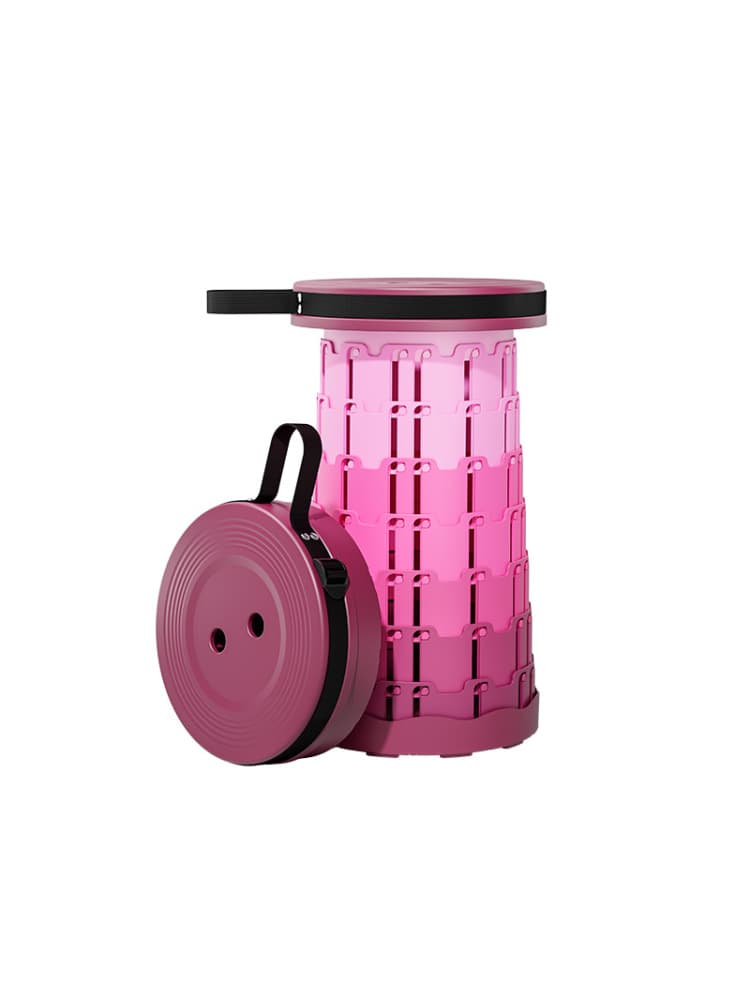 折りたたみ椅子 伸縮式携帯折りたたみ椅子高さ調整可能