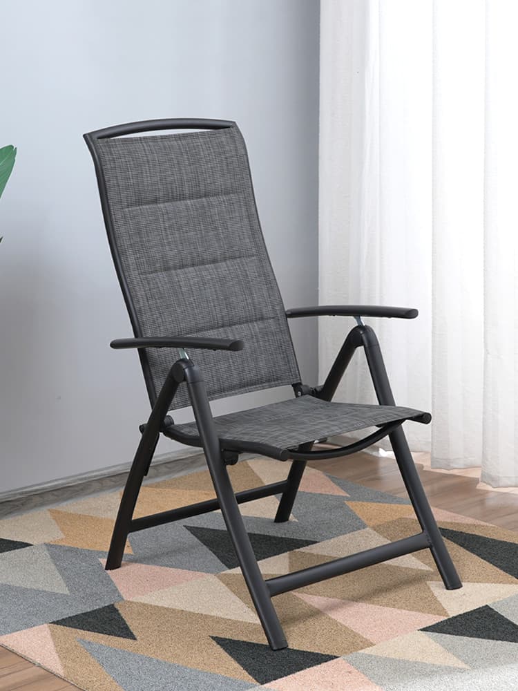 折りたたみ椅子 上質メッシュ リクライニングチェア