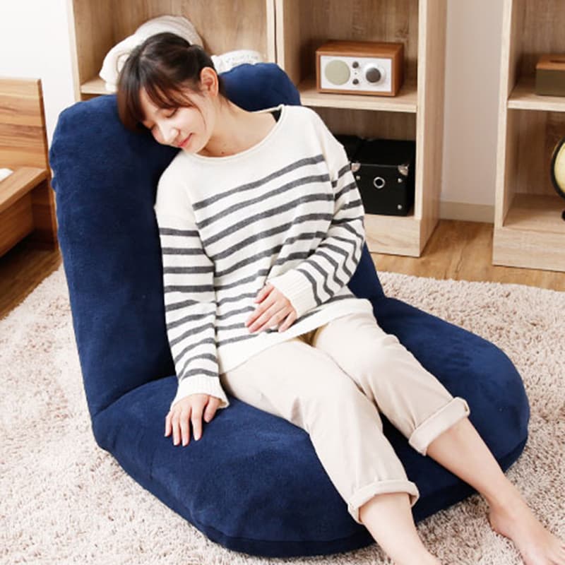 折りたたみ椅子 もこもこ座椅子リラックス