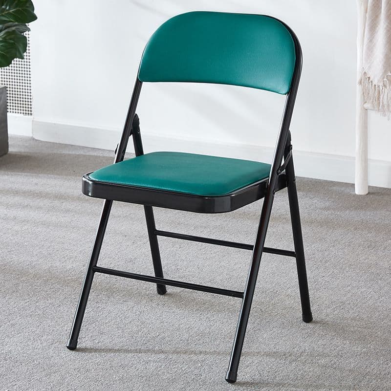 折りたたみ椅子 なめらかレザー調折りたたみチェア